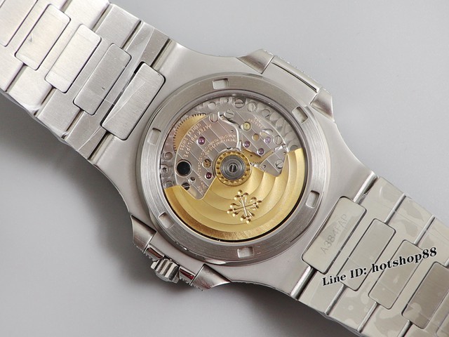 PATEK PHILIPPE手表 瑞士超强夜光 百达翡丽自动机械镶砖男士腕表 gjs1507